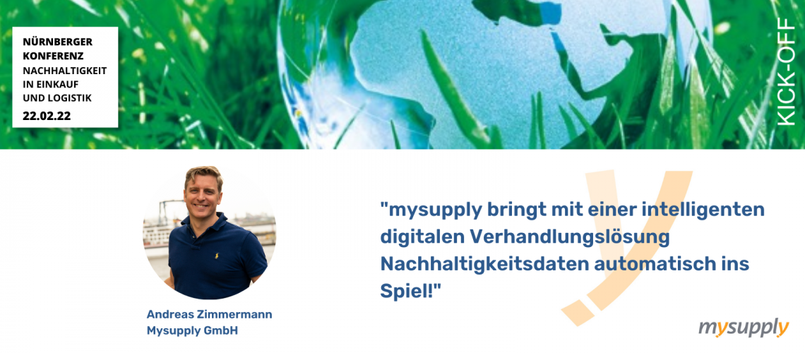 mysupply brings sustainability data into action automatically with an intelligent digital negotiation solution!